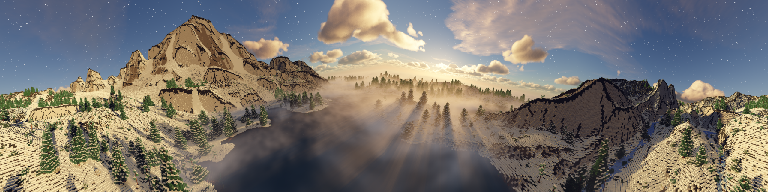 Minecraft游戏场景